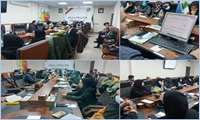 برگزاری جلسه بازآموزی ماهانه بهورزی آذر 1401